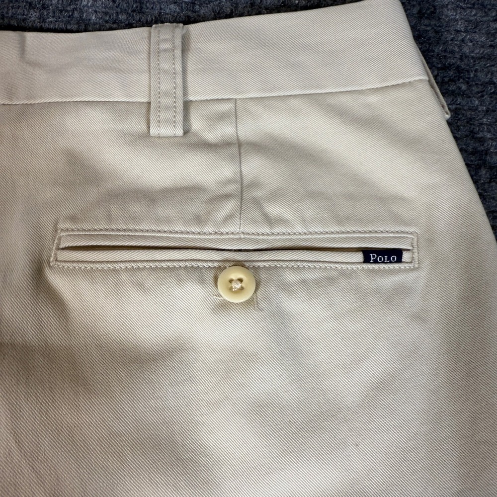 Polo Ralph Lauren Suffield Pant Men's Khaki Casual Chino Cotton - Picture 9 of 9